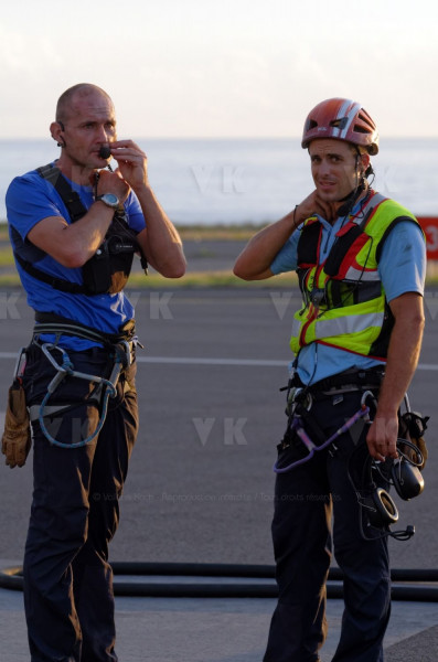 Operation de sauvetage avec le PGHM et la SAG