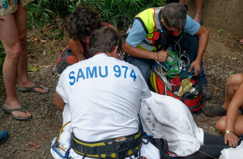 Secours en bassin avec le PGHM