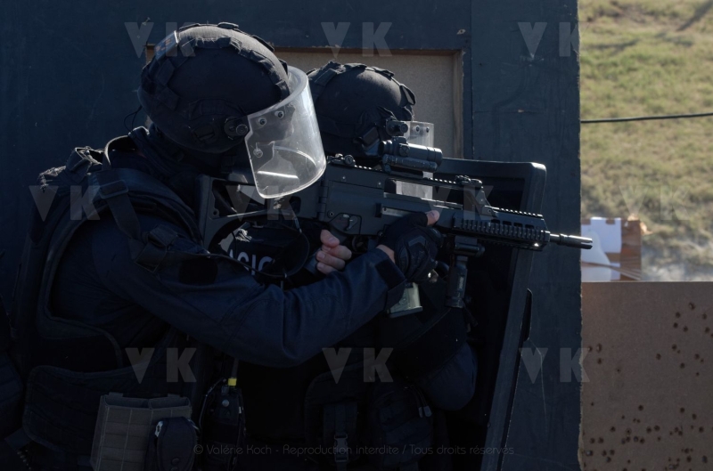 Tournage TV pour l'Antenne GIGN