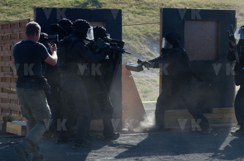 Tournage TV pour l'Antenne GIGN