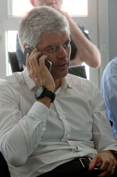 Laurent Wauquiez en deplacement a La Reunion