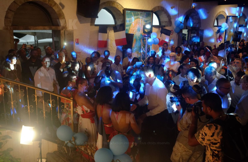 Laurent Wauquiez en deplacement a La Reunion