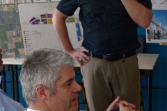 Laurent Wauquiez en deplacement a La Reunion