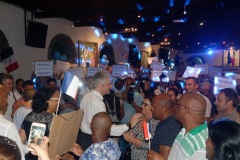Laurent Wauquiez en deplacement a La Reunion