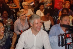 Laurent Wauquiez en deplacement a La Reunion