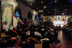 Laurent Wauquiez en deplacement a La Reunion