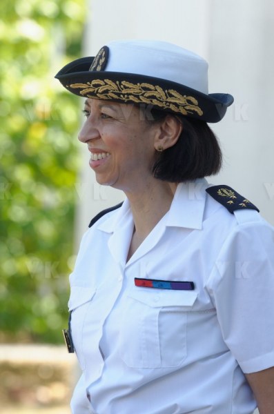 La directrice centrale du SSA au 2e RPIMa