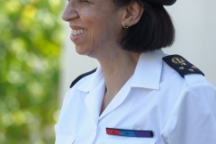 La directrice centrale du SSA au 2e RPIMa