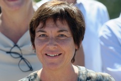 Pour terminer sa visite de 5 jours a La Reunion, la ministre de l'Outre-Mer Annick Girardin, a rencontre les familles des victimes d'attaque de requins et suivi une presentation et demonstration du dispositif vigie requin renforce sur la plage de l'Hermitage a Saint-Gilles-les-Bains.