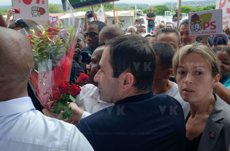 Benoit Hamon a La Reunion