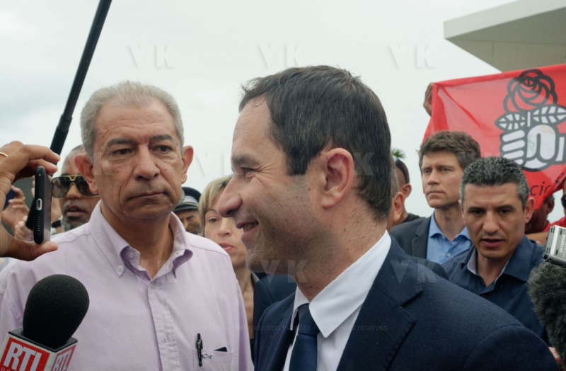 Benoit Hamon a La Reunion