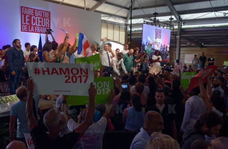 Benoit Hamon a La Reunion