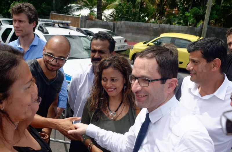 Benoit Hamon a La Reunion