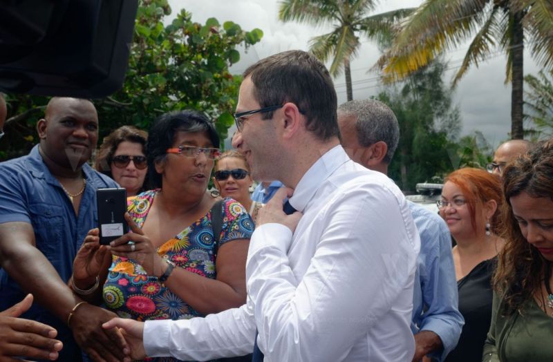 Benoit Hamon a La Reunion
