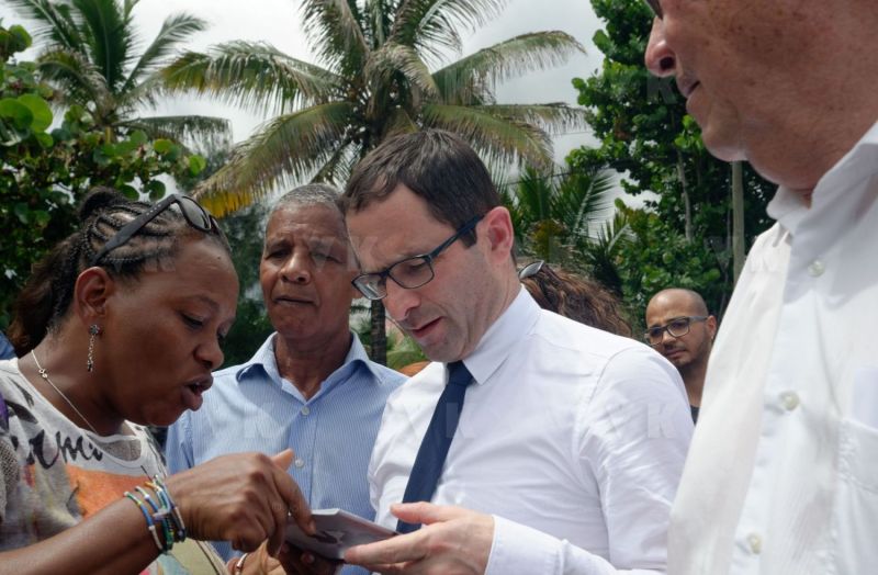 Benoit Hamon a La Reunion