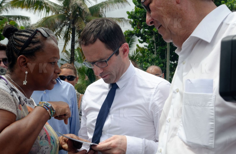 Benoit Hamon a La Reunion