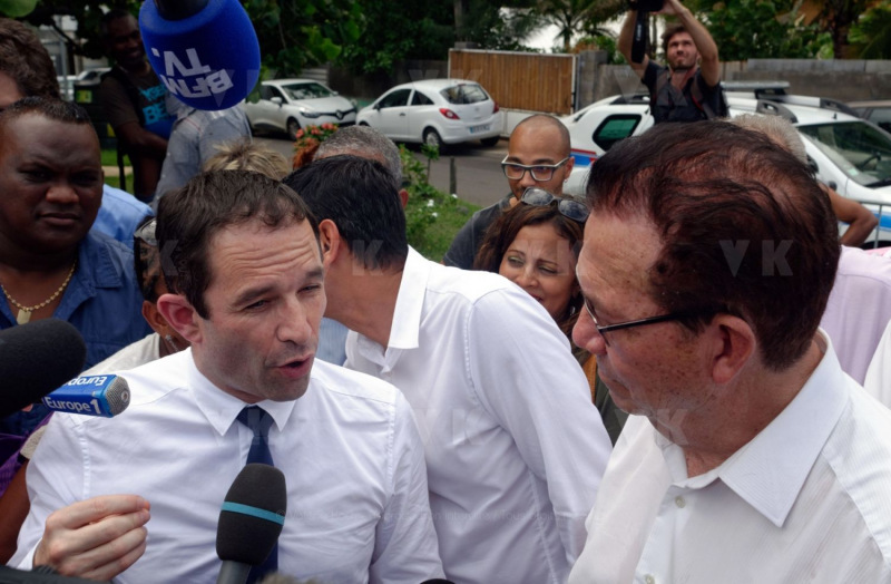 Benoit Hamon a La Reunion