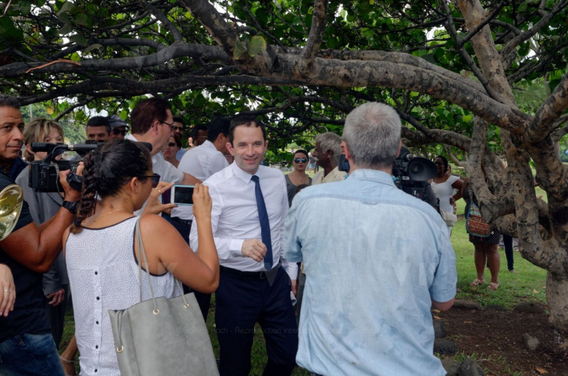 Benoit Hamon a La Reunion