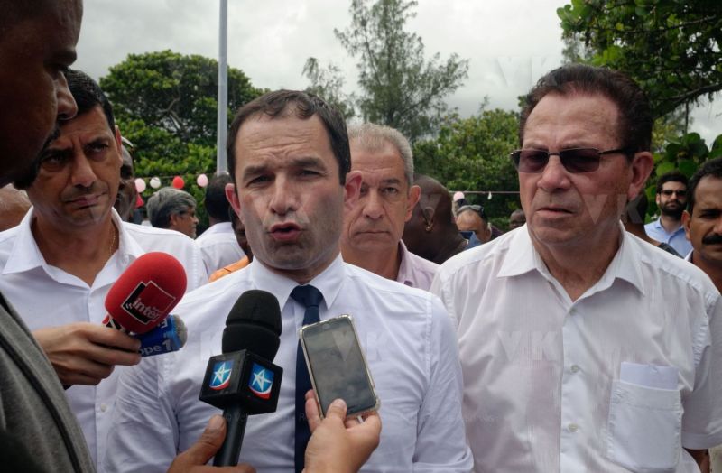 Benoit Hamon a La Reunion