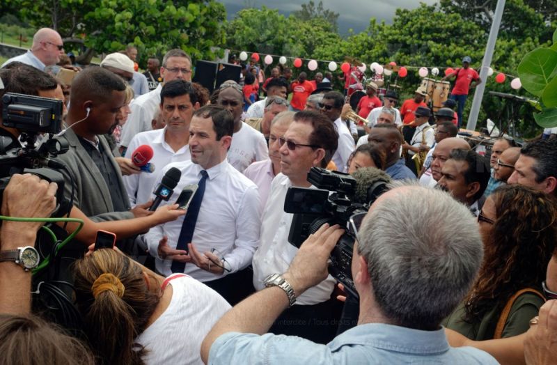Benoit Hamon a La Reunion