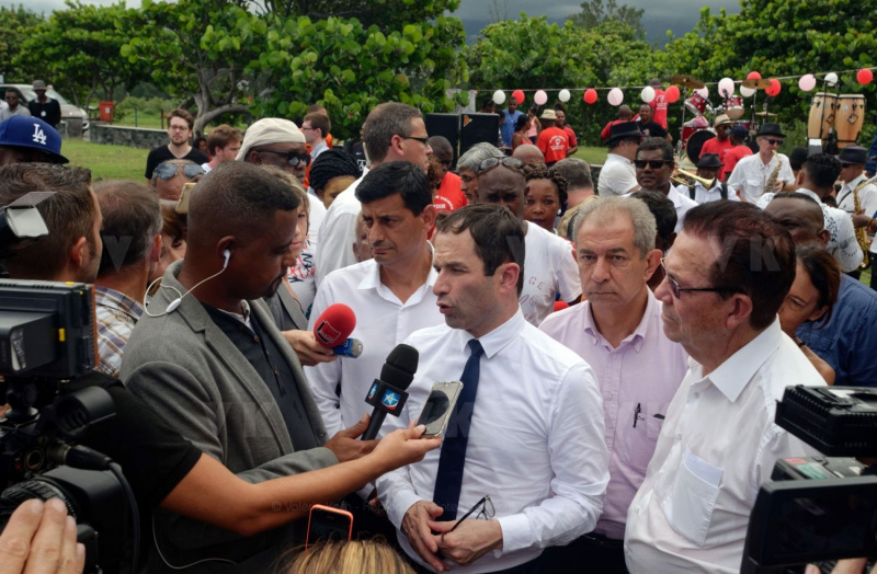 Benoit Hamon a La Reunion