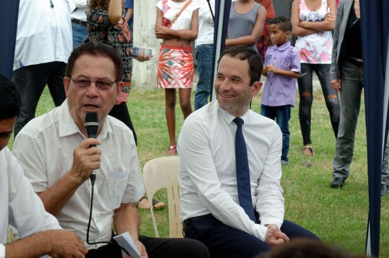 Benoit Hamon a La Reunion
