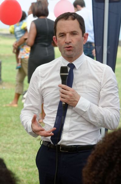 Benoit Hamon a La Reunion