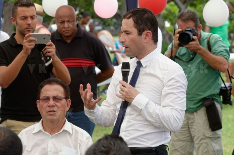 Benoit Hamon a La Reunion