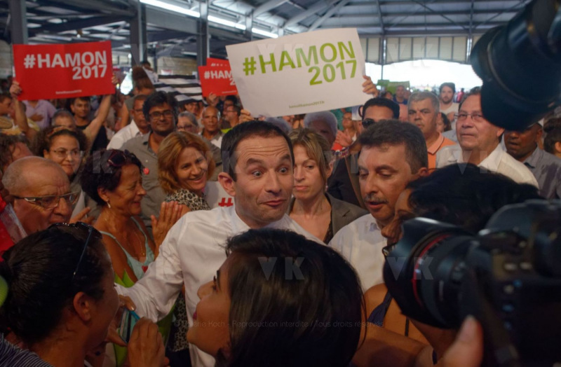 Benoit Hamon a La Reunion