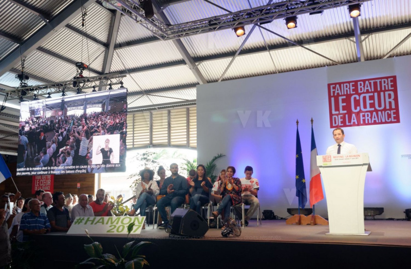 Benoit Hamon a La Reunion