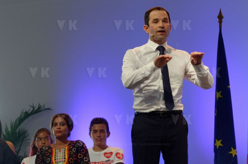Benoit Hamon a La Reunion