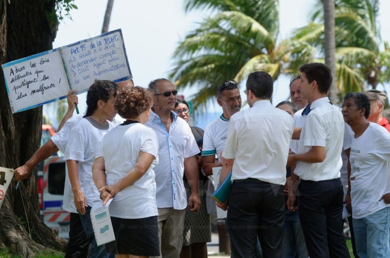 Le Ministre de l'Interieur Bruno Le Roux en visite officielle a La Reunion