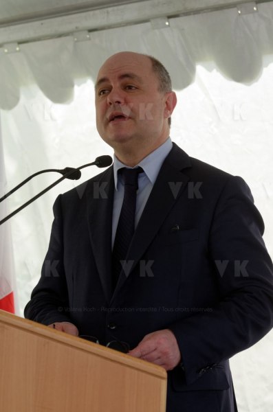 Le Ministre de l'Interieur Bruno Le Roux en visite officielle a La Reunion