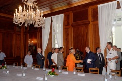 Le Ministre de l'Interieur Bruno Le Roux en visite officielle a La Reunion
