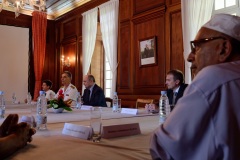 Le Ministre de l'Interieur Bruno Le Roux en visite officielle a La Reunion