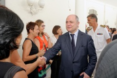 Le Ministre de l'Interieur Bruno Le Roux en visite officielle a La Reunion