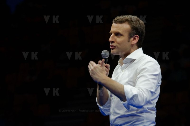 Emmanuel Macron a La Reunion