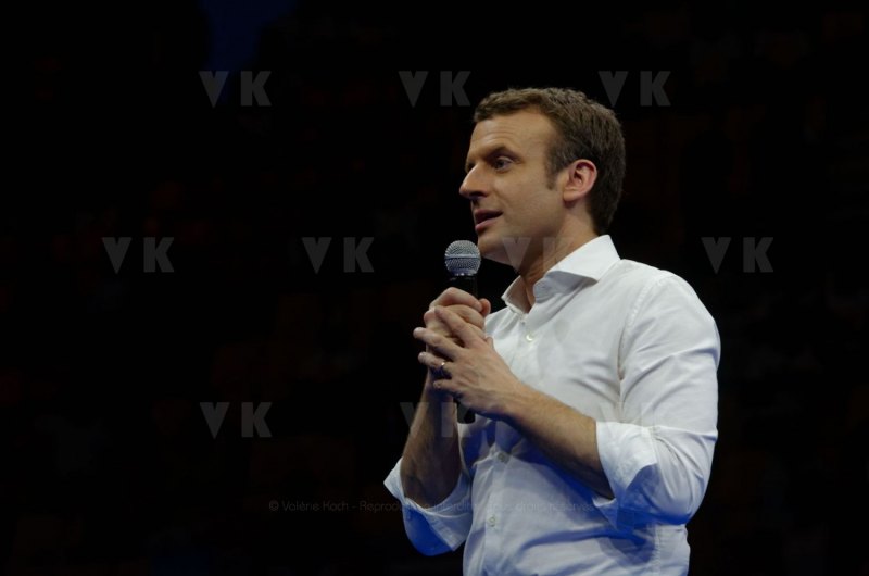 Emmanuel Macron a La Reunion