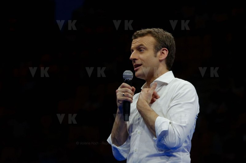 Emmanuel Macron a La Reunion