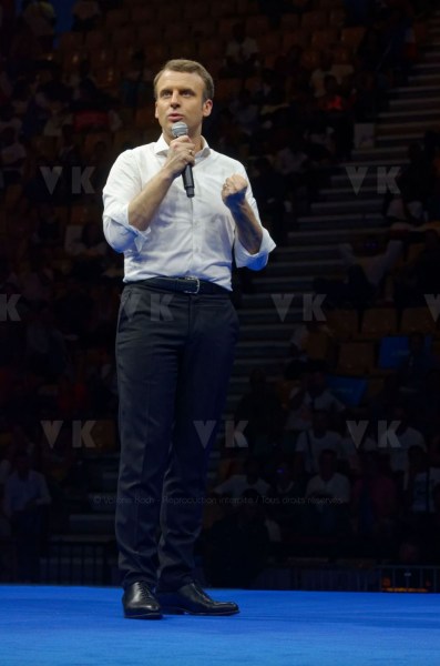 Emmanuel Macron a La Reunion