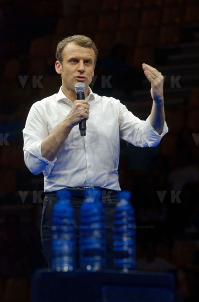 Emmanuel Macron a La Reunion