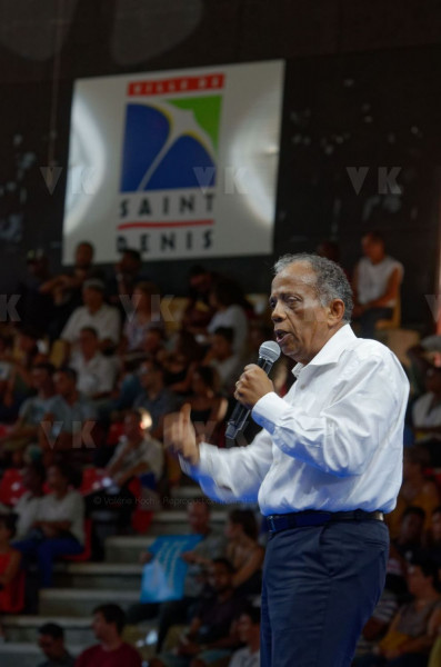 Emmanuel Macron a La Reunion