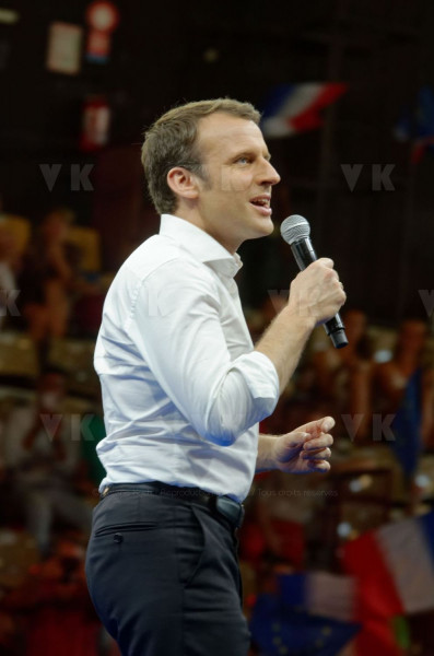 Emmanuel Macron a La Reunion