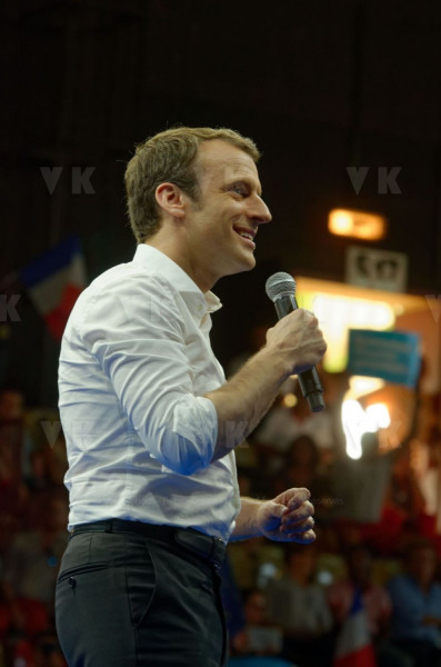 Emmanuel Macron a La Reunion