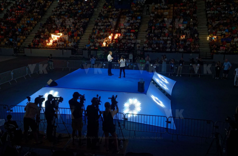 Emmanuel Macron a La Reunion