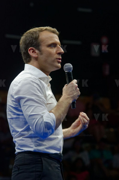 Emmanuel Macron a La Reunion