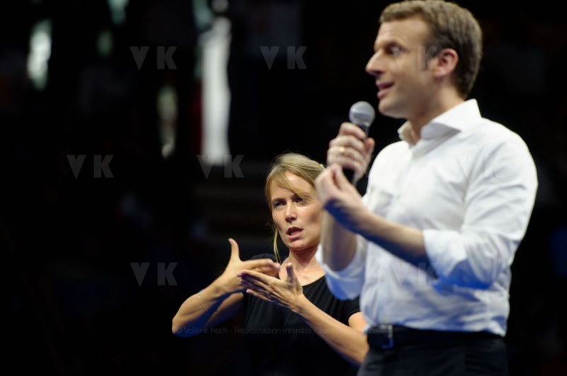 Emmanuel Macron a La Reunion