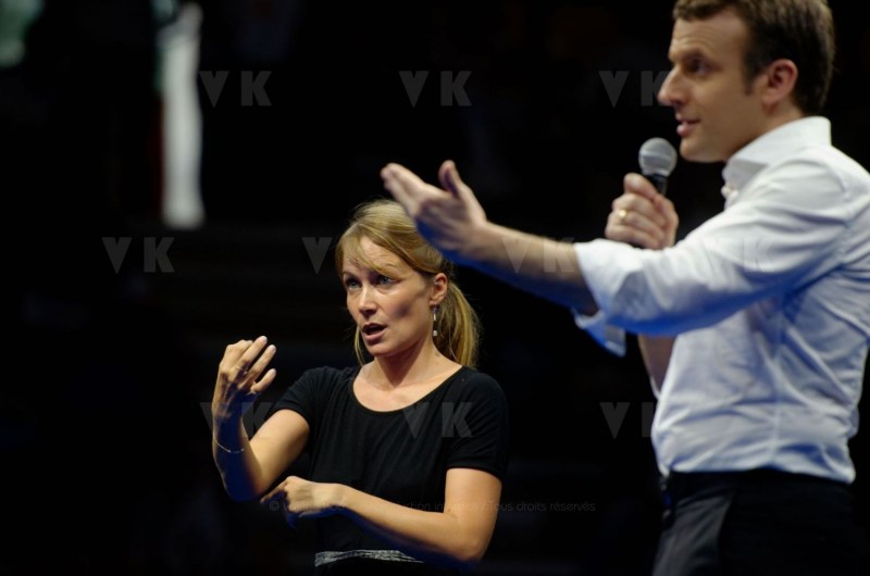 Emmanuel Macron a La Reunion