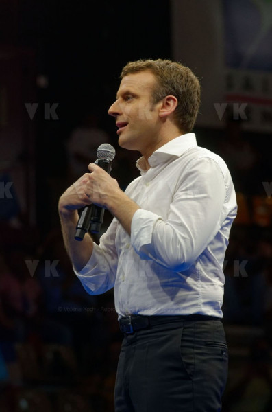 Emmanuel Macron a La Reunion