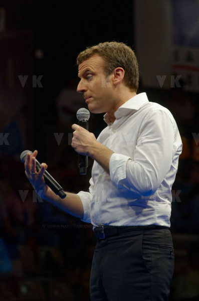 Emmanuel Macron a La Reunion